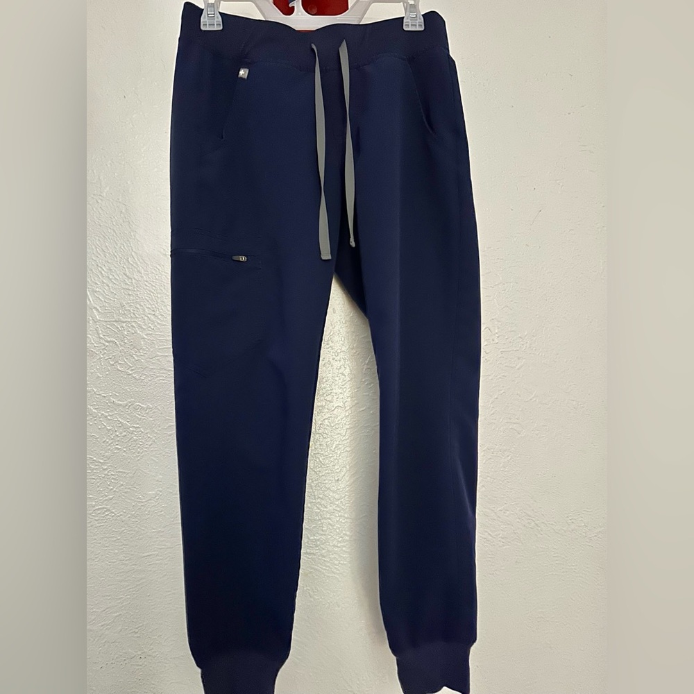 Figs Zamora Joggers Scrub Pants Navy